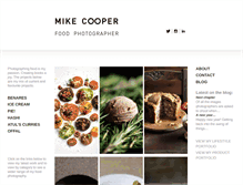 Tablet Screenshot of mike-cooper.com